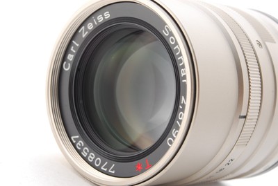 Near Mint Carl Zeiss Sonnar 90mm f/2.8 T* Lens for Contax G Japan