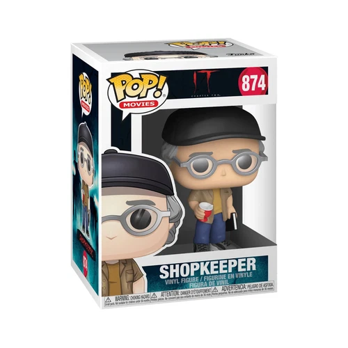 Funko Pop Movies IT Shopkeeper #874 Stephen King