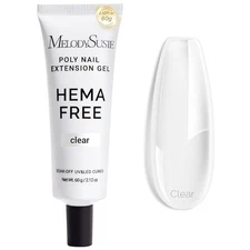 Poly Nail Extension Gel 60G Hema TPO Free Soak off UV Lamp Cured Nail Thickening