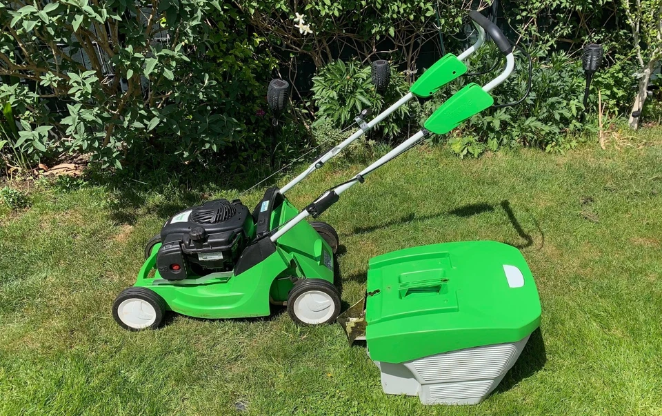 Viking Benzin Rasenmäher MB 443.1 , 41cm Schnittbreite ,  55 Liter Grasfangkorb