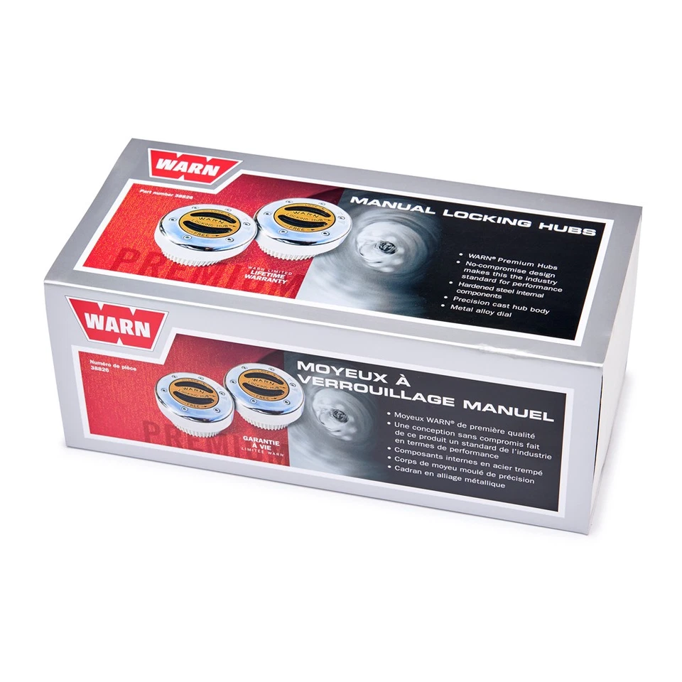 Warn 38826 Premium Manual HUBS LOCK OUT — 第 4/4 张图片