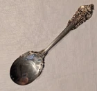 WALLACE GRANDE BAROQUE  Sterling Silver  Sugar / Condiment SPOON 6 1/4" .925