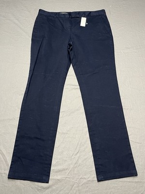 NEW Brooks Brothers 346 Natalie Fit Pants Woman s Size 14 Navy Blue Career