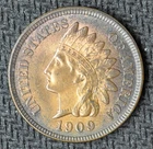 1909 Indian Cent RB GEM BU