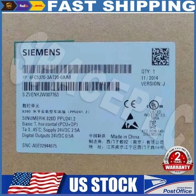 New Siemens 6FC5370-3AT20-0AA0 SINUMERIK 828D Basic T 6FC5 370-3AT20-0AA0