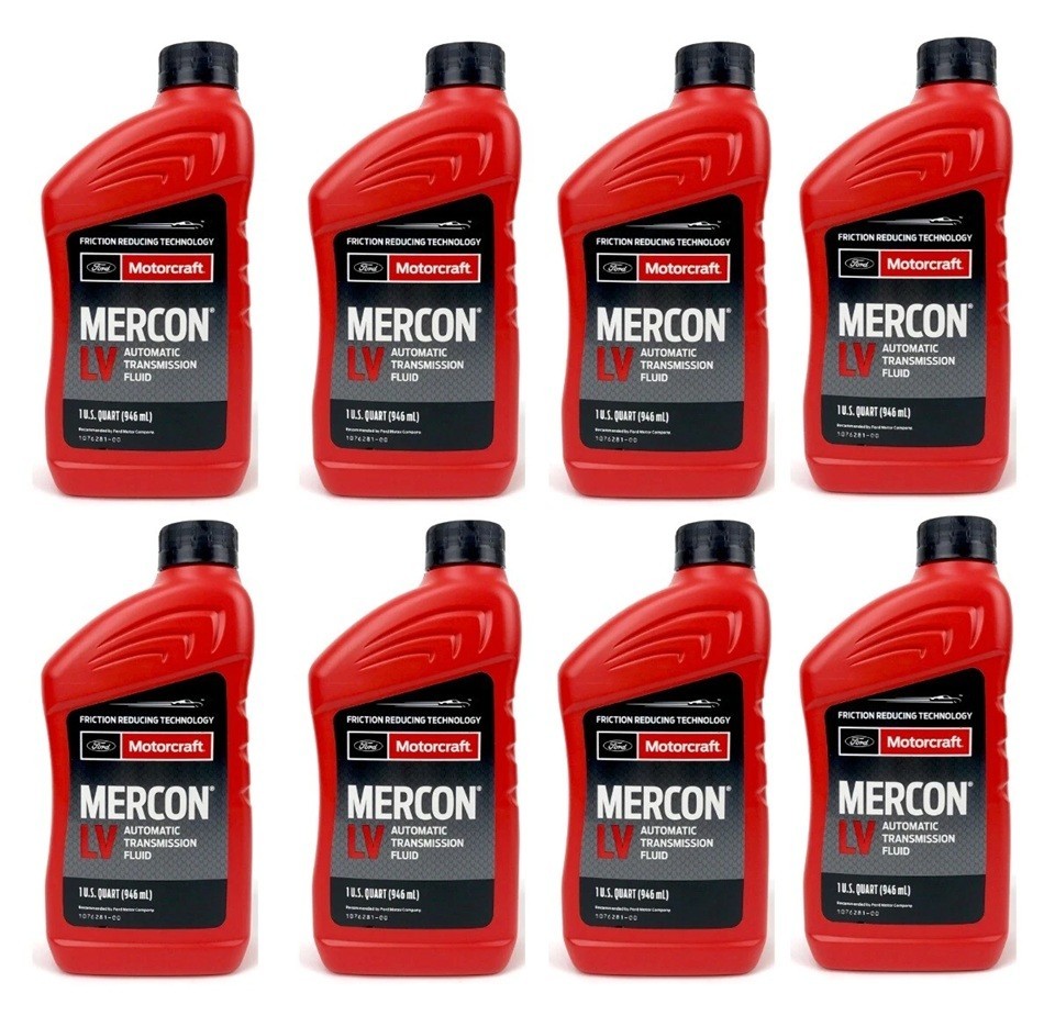 Motorcraft MERCON LV ATフルード 3本セット Motorcraft Mercon LV ATF Transmission Fluid XT-10-QLV Case 8