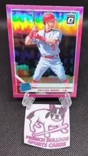 2019 Panini Optic TAYLOR WARD Rated Rookie RC Pink Silver Holo Prizm Orioles MLB