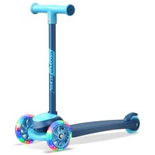 3 Wheel Scooter for Kids, Smooth Light Up LED Front Wheels, Wide Anti Slip Deck,