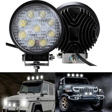 2x 4 Round Led Spot Light Pod Work Flood Driving Fog Lamp Offroad 4wd Atv Truck 2x 4 Round Led Spot Light Pod Work Flood Driving Fog Lamp Offroad 4wd Atv Truck