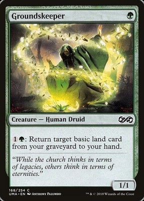 MTG - Groundskeeper - Ultimate Masters - X1 - (LP) - #P7654
