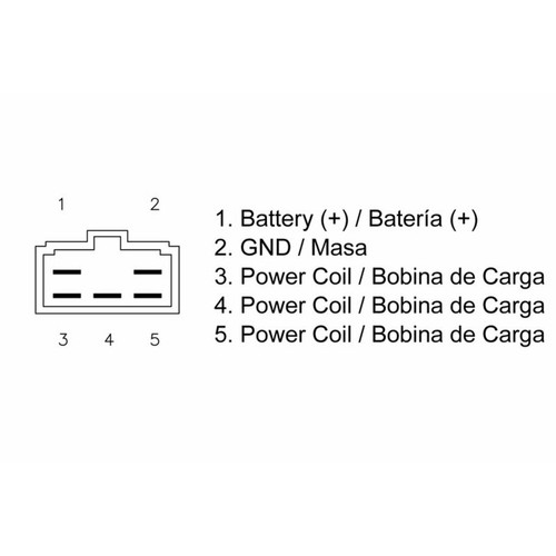 régulateur technium par dze pour pièces détachées moto pièces d'accessoires