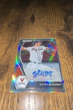 2021 Panini Prizm Draft Picks - Griff McGarry #PDP145 Silver Prizm Autographs...