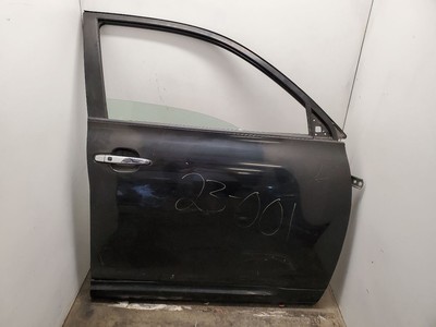 Toyota Highlander, Front Right Door Complete, 2008-2013, Black