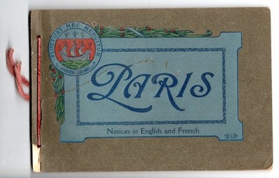 Paris Fotoalbum um 1900 16 Ansichten ELD Eiffel Grande Roue Weltausstellung