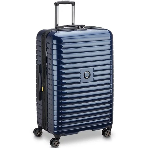 Valise DELSEY PARIS Raspail 2R – Trolley Cabine 55 Slim, Bleu Foncé, Hybride