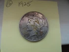 1925 PEACE SILVER DOLLAR