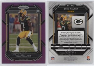 2022 Panini Prizm Rookies Purple Prizm /125 Quay Walker #373 Rookie RC