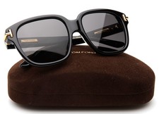 NEW TOM FORD TF 1236 01A Black Sunglasses 58-18-140mm B52mm Italy