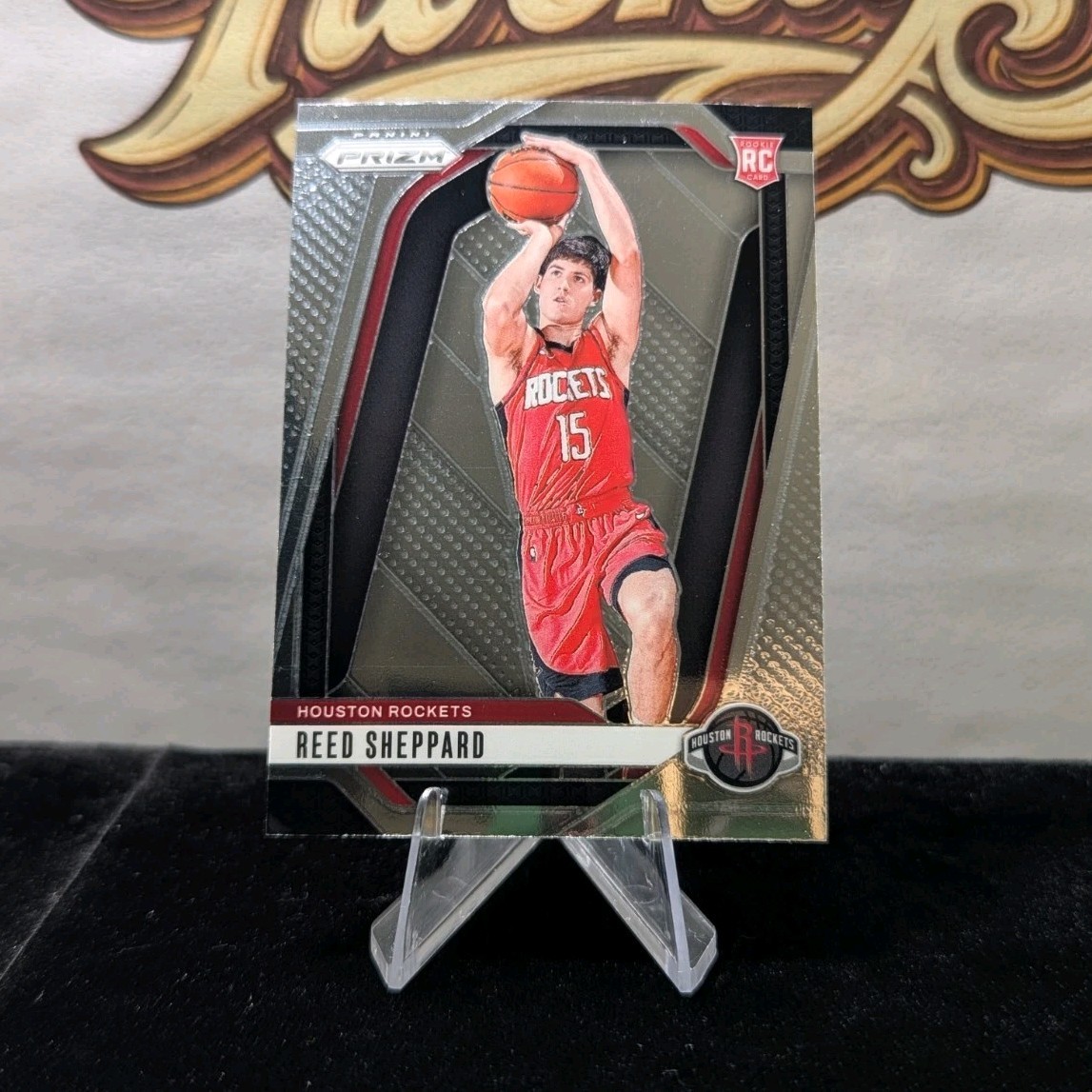 Panini 2024-25 Prizm Rookie #268 Reed Sheppard Houston Rockets NBA Basketball