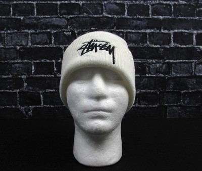 Authentic Nike x Stussy Cuffed White Beanie One Size CV8961-121