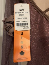 Jerry  s Adult Large Figure Skating Dress. New With Tags. Excellent Condition.