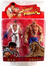 Street Fighter ToyFare Exclusive Ryu & Sagat Blood Version Action Figures 2-Pack