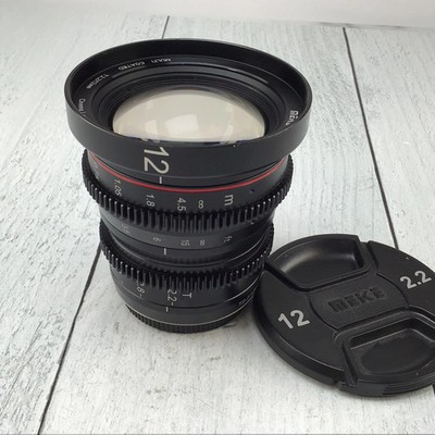 Meike 12mm T2.2 Cinema Lens for MFT Used Good