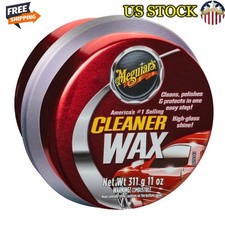 Cleaner Wax Paste Cleans Polishes Protects All Glossy Finishes Easy Application