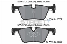 Bremsbel�ge BMW 1 (F21) 125 d Baujahr 03/15-05/19 KW 165 PS 224 - Pagid Racing S