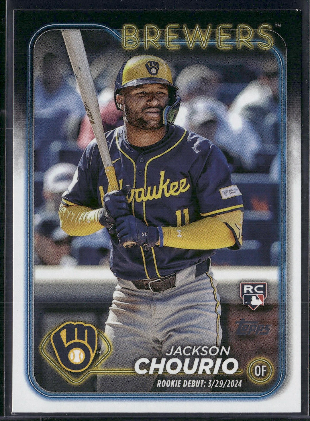 2024 Topps Update #US155 Jackson Chourio