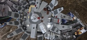 Lego Star Wars 7965 Millennium Falcon Retired Set Conplete