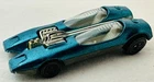 Vintage 1968 Hot Wheels Redline Splitting Image Aqua Blue w/Button