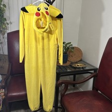 Pokemon Kigurumi Fleece Cosplay Costume Halloween One Size Adult Japan Nintendo