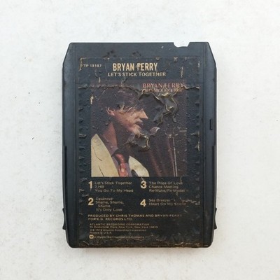 BRYAN FERRY Let's Stick Together TP18187 8 Track Tape