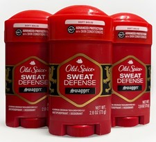 3Pack: Old Spice Sweat Defense Soft Solid Antiperspirant Deodorant Swagger 2.6oz
