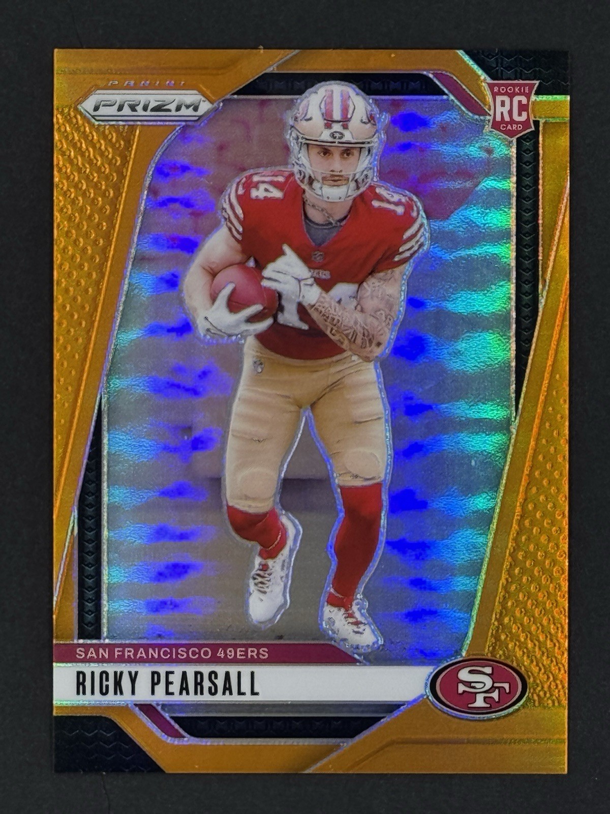 2024 Panini Prizm - Rookies Ricky Pearsall #383 Orange Prizm /249 (RC)