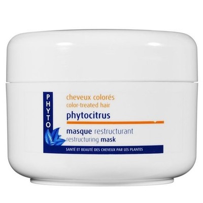 Phyto Phytocitrus Maske  200ml,Intensiv-Restrukturierende für coloriertes Haar