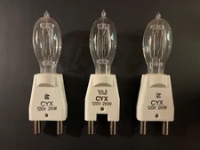 KOTO CYX 2000W 2k Lamp Globe (LOT OF 3) Stage, Studio, Junior, Baby 2K  NOS