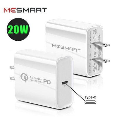 20W Fast Charger Block USB Type C Wall Power Adapter For Samsung Galaxy S24 S24+