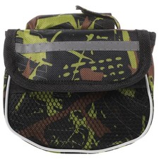  Borsa Da Manubrio Bici Tubo Orizzontale Sacca Sella in Bicicletta
