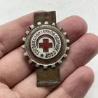 1 1/8” Soviet Union Badge for Sanity Defense. USSR Russia Russian Military WW2 4