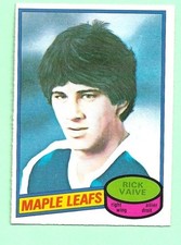 (1) RICK VAIVE 1980-81 O-PEE-CHEE # 242 LEAFS ROOKIE EX-MT CARD  (N0821). rookie card picture