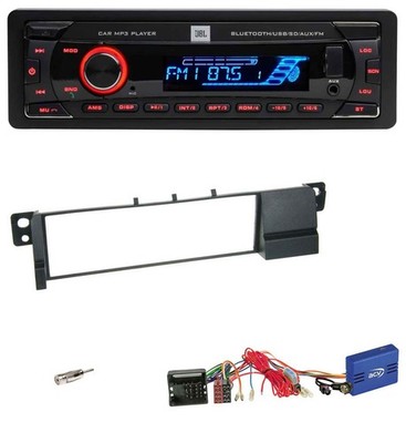 JBL CAN-Bus MP3 USB Bluetooth SD Car Stereo for BMW 3 Series E46 2002-2007 Black