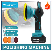 Makita 8 Gears Digital Display Cordless Car Polisher Electric Polisher Auto Car