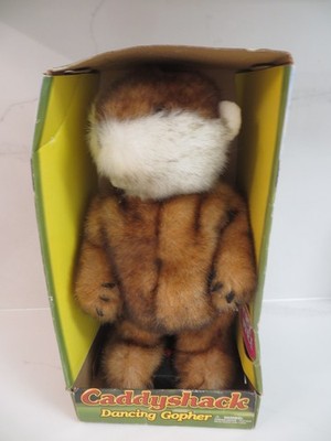 CADDYSHACK DANCING GOPHER '' I`AM ALRIGHT '' COPYRIGHT 1980 NEW IN BOX