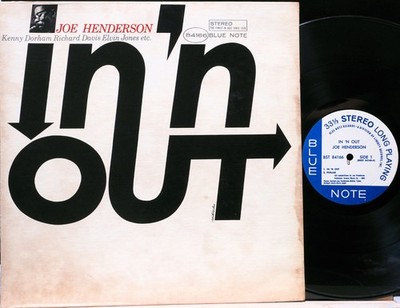 JOE HENDERSON ''IN 'N OUT'' BLUE NOTE BST84166 LIBERTY LP VG(+)/VG++ Kenny Dorham