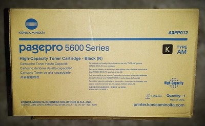 Genuine Konica Minolta A0FP012 Type AM High Capacity Black Toner PagePro