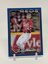 2024 Topps Series 1 - Jake Fraley #261 Royal Blue