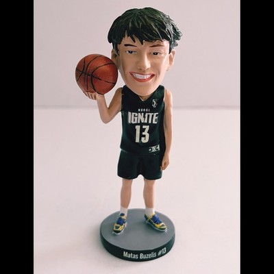 Matas Buzelis NBA Basketball G League Ignite Mini Bobblehead Pre-Owned No Box