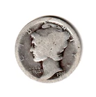1916 S or D  Mercury Dime